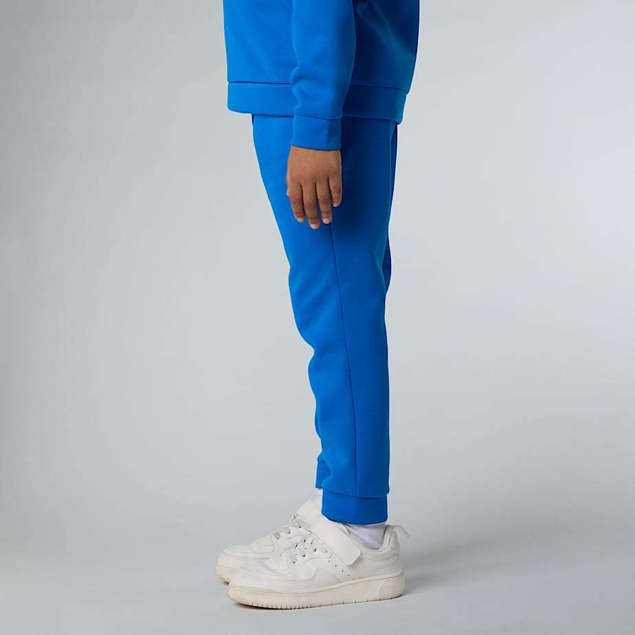 The North Face Hero Blue Brand-print Straight-leg Woven Tracksuit 2-7 In Blue