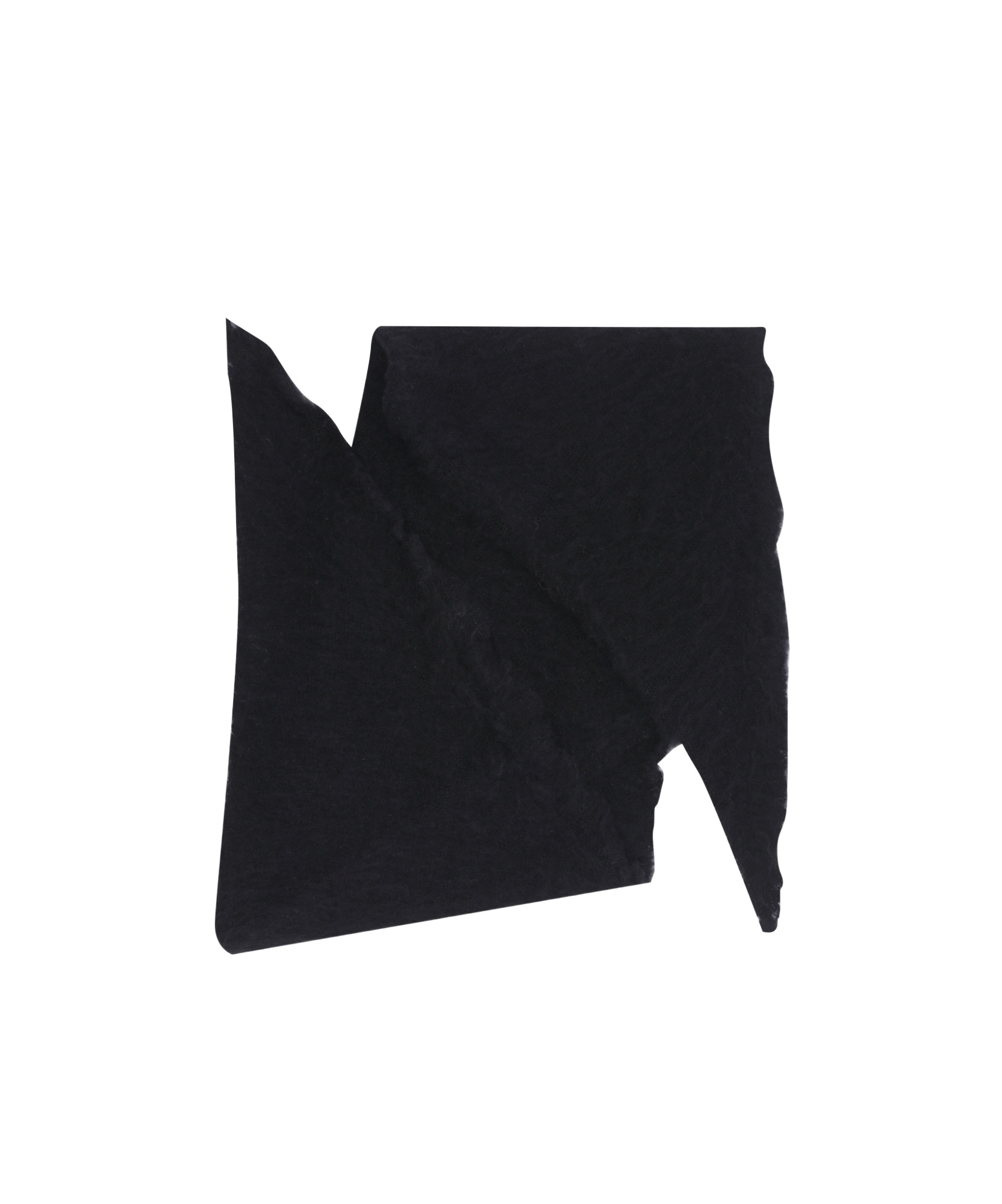 Faliero Sarti Virgin-wool-silk Scarf In Black