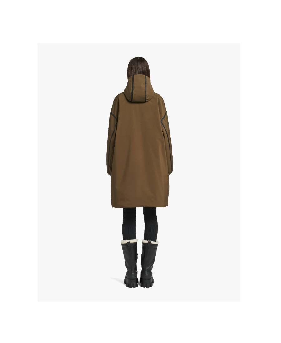 PRADA LIGHT EXTREME-TEX PADDED RAINCOAT