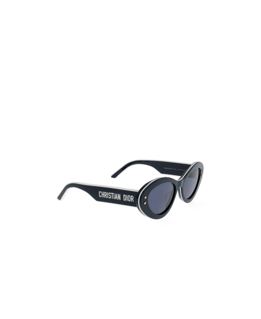 Dior Logo Sunglasses In Blue