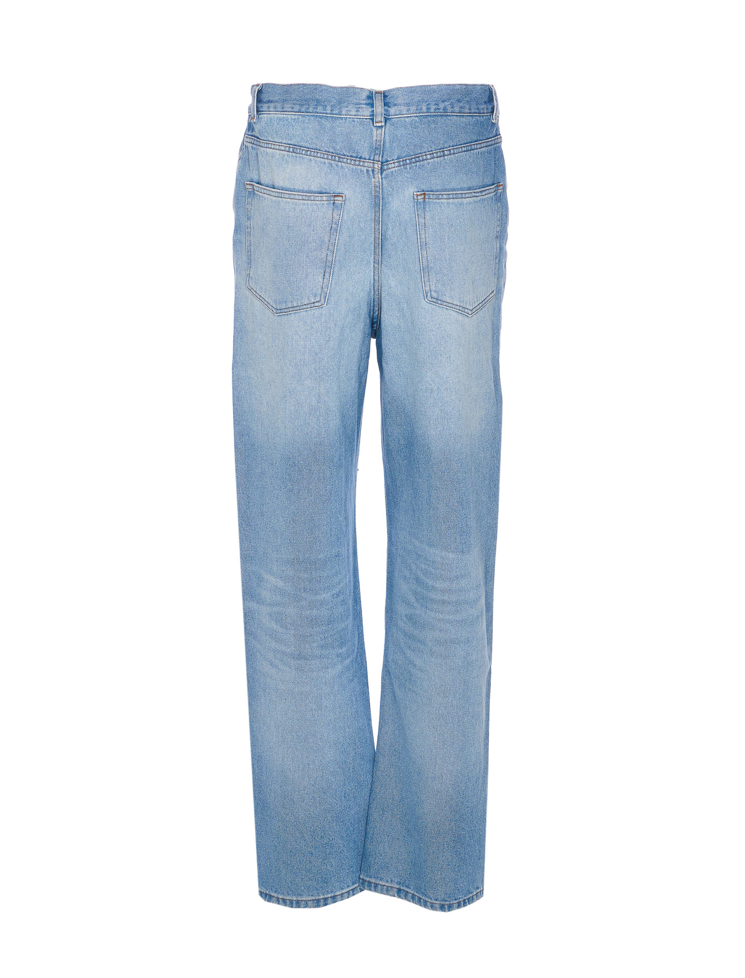 Apc A.p.c. Straight Leg Jeans In Blue