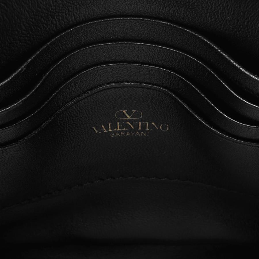 Valentino Logo Strap Satchel In Black