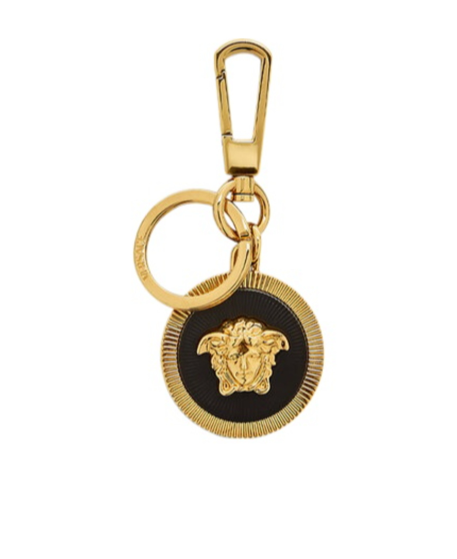 Versace Medusa Biggie Keyring In Multicolor