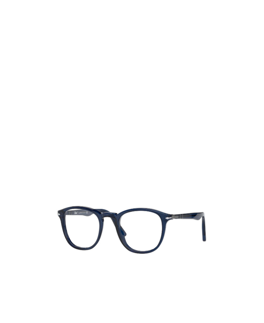 Persol Round Frame Glasses In Gray