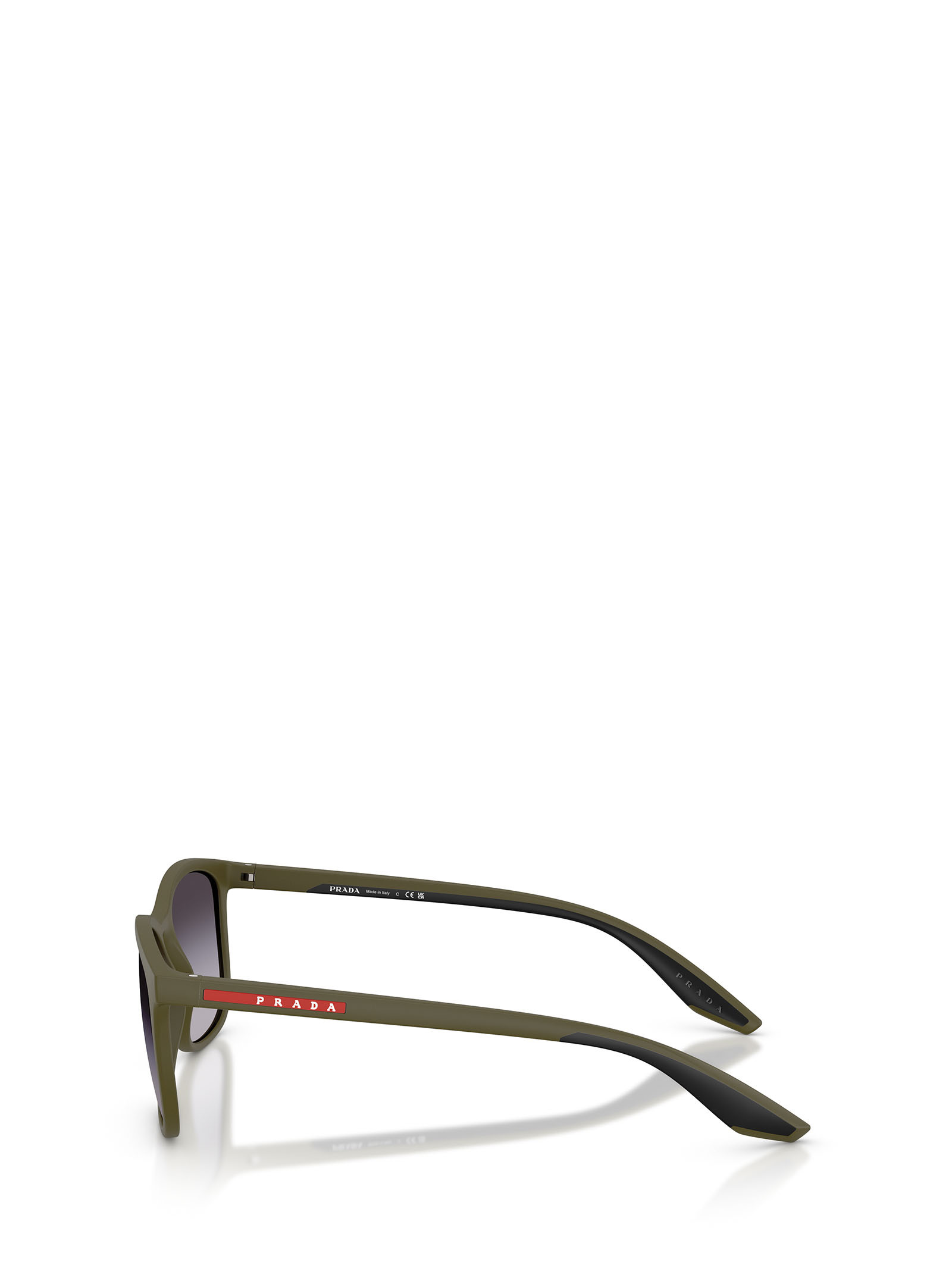 Prada Eyewear Square Frame Sunglasses In Neutral