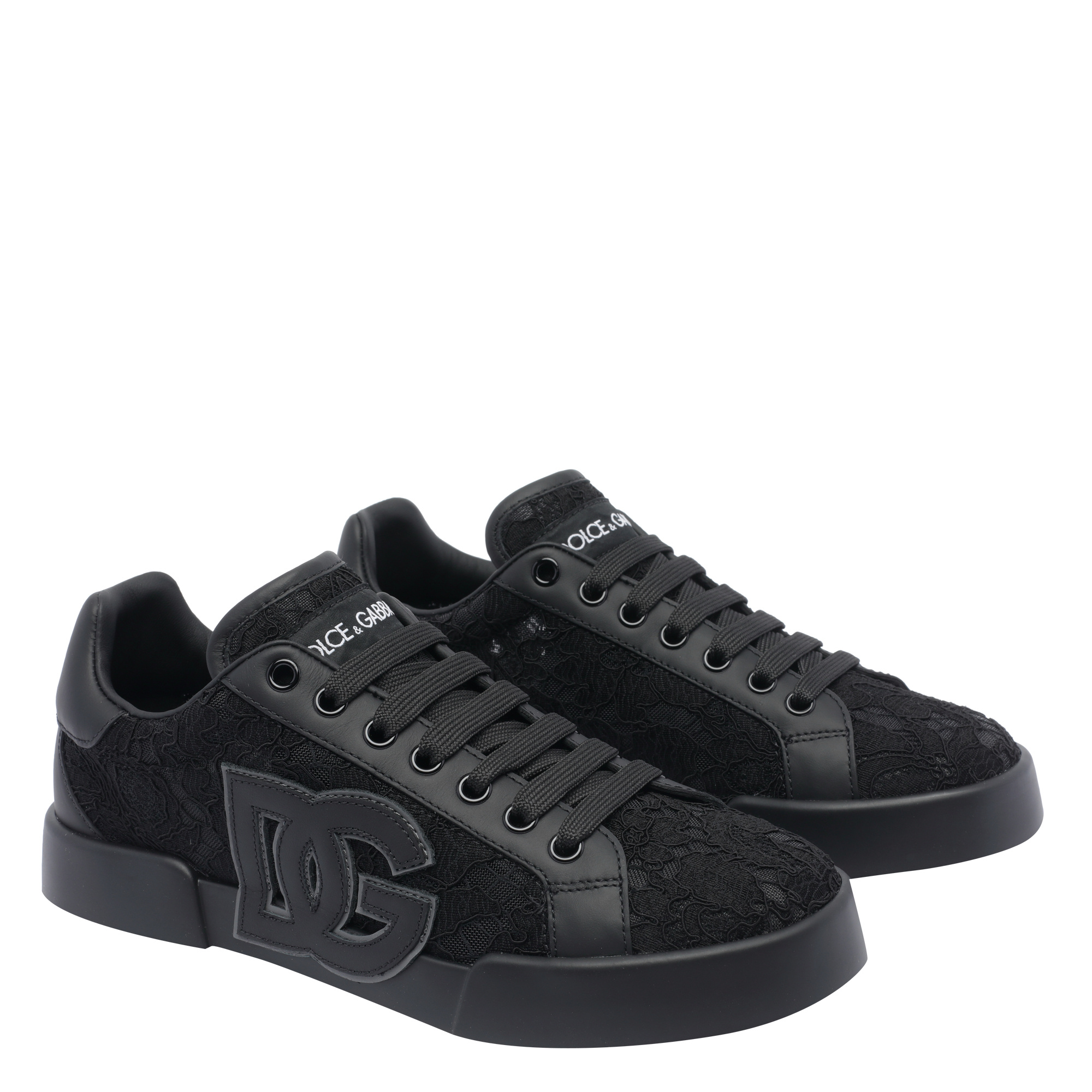 Dolce & Gabbana Dg Cushion Low-top Sneakers In Black