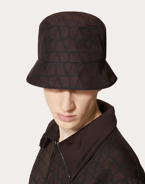 Valentino Toile Iconographe Bucket Hat In Black