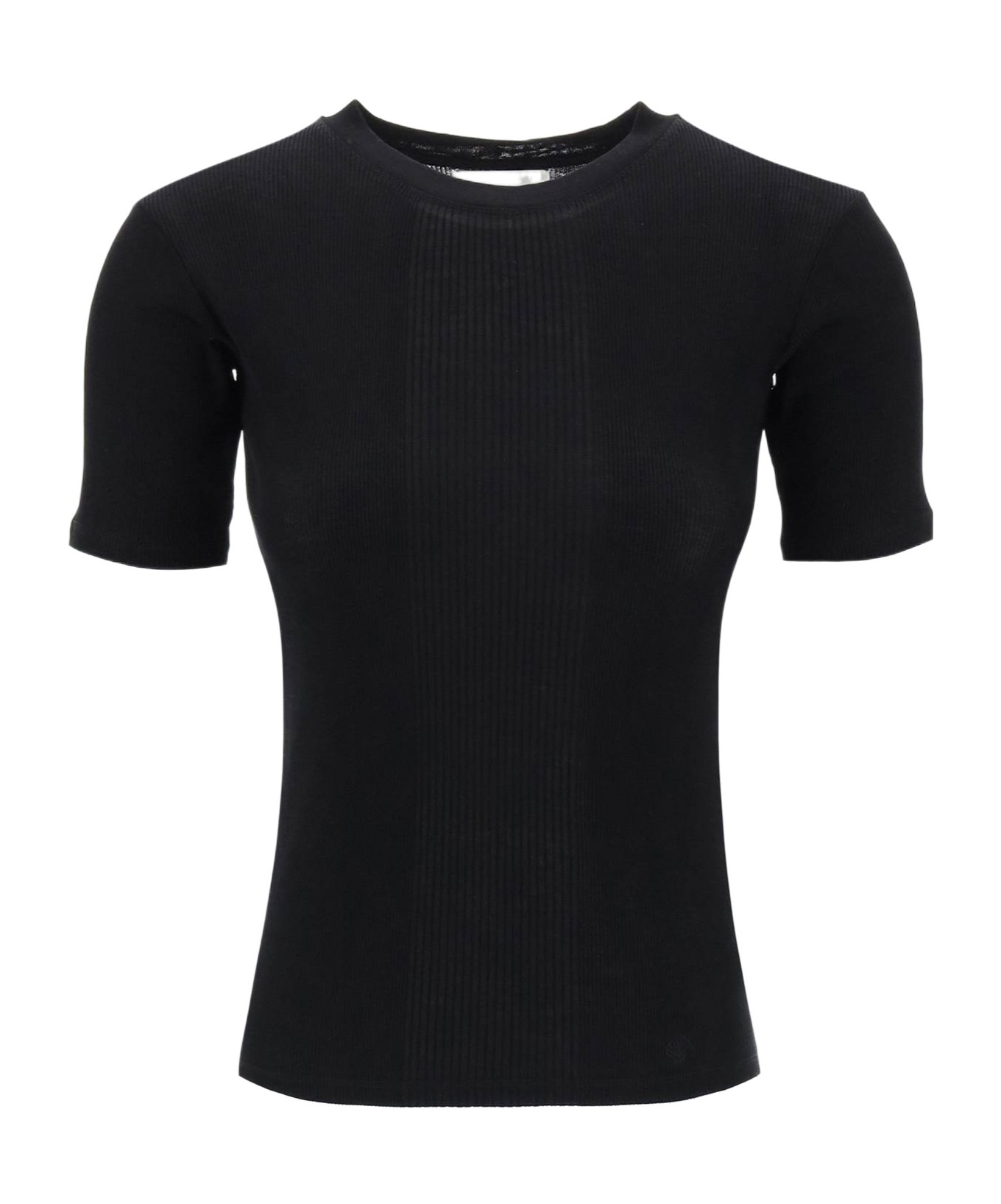 Shop Loulou Studio Avalyn T-shirt In Black