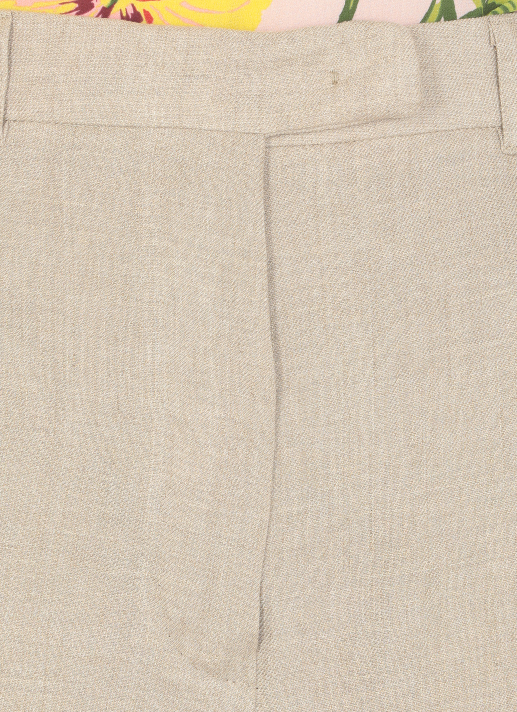 Max Mara Straight Casual Pants In Nude