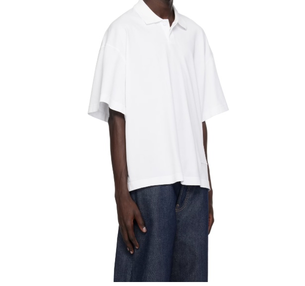 Alexander Wang Short-sleeve Polo In White