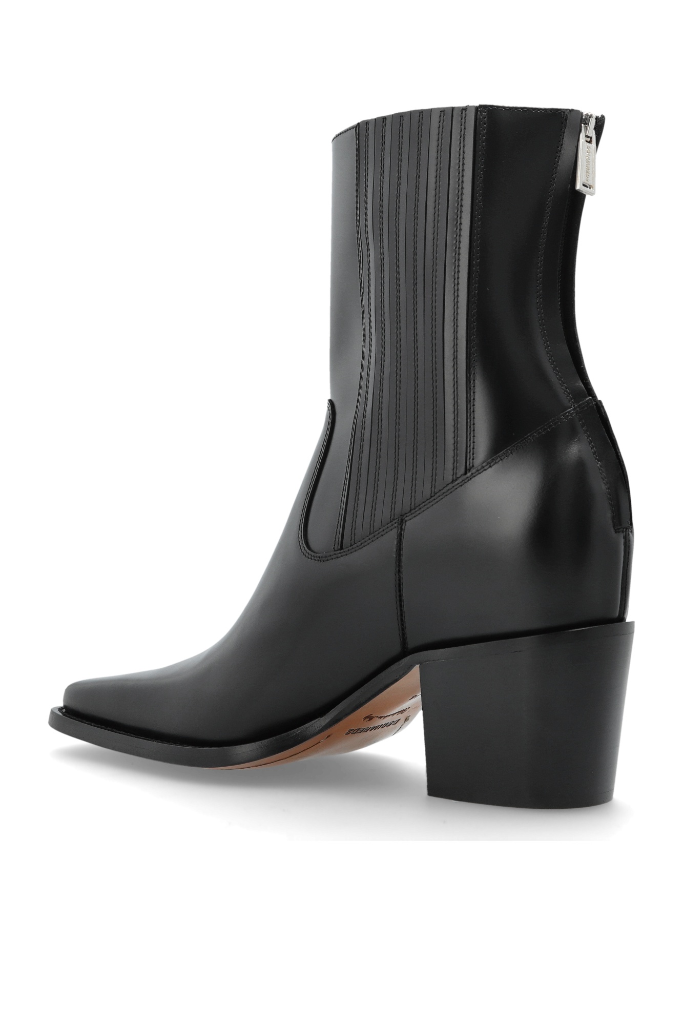 Dsquared2 High-heeled Ankle Boots In Black