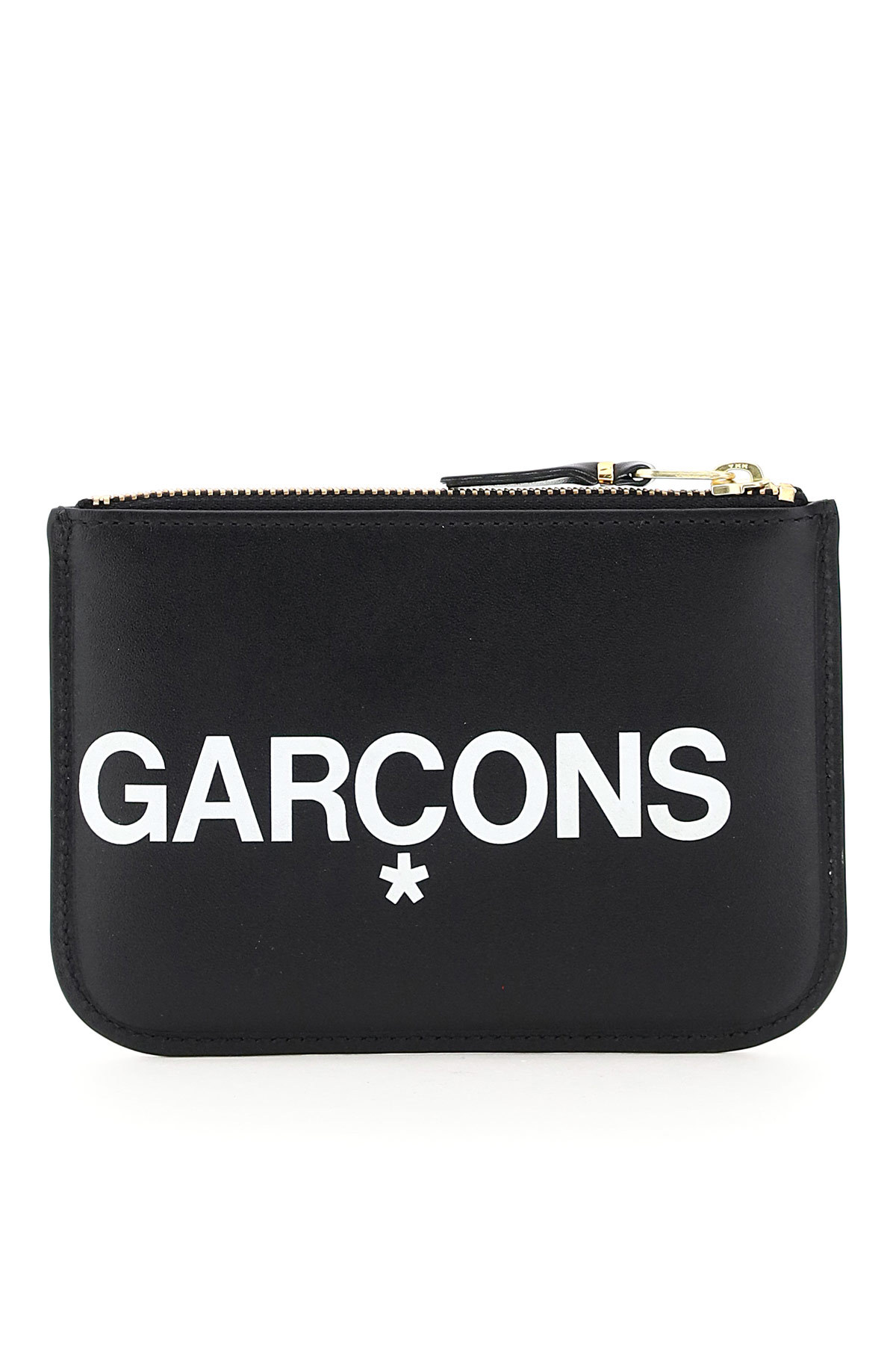 Comme Des Garçons Logo Handbag In Black