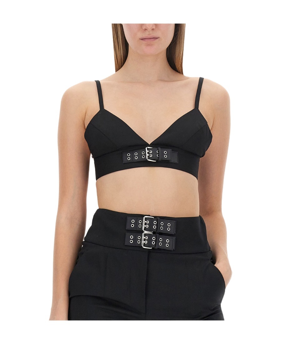 Moschino Sleeveless Blouse In Black