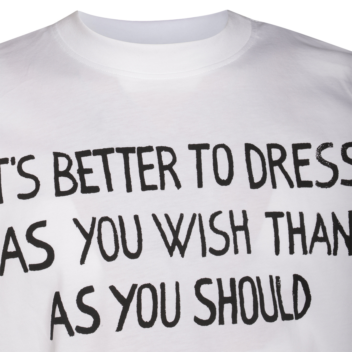 Moschino T-shirt With Lettering Print In White
