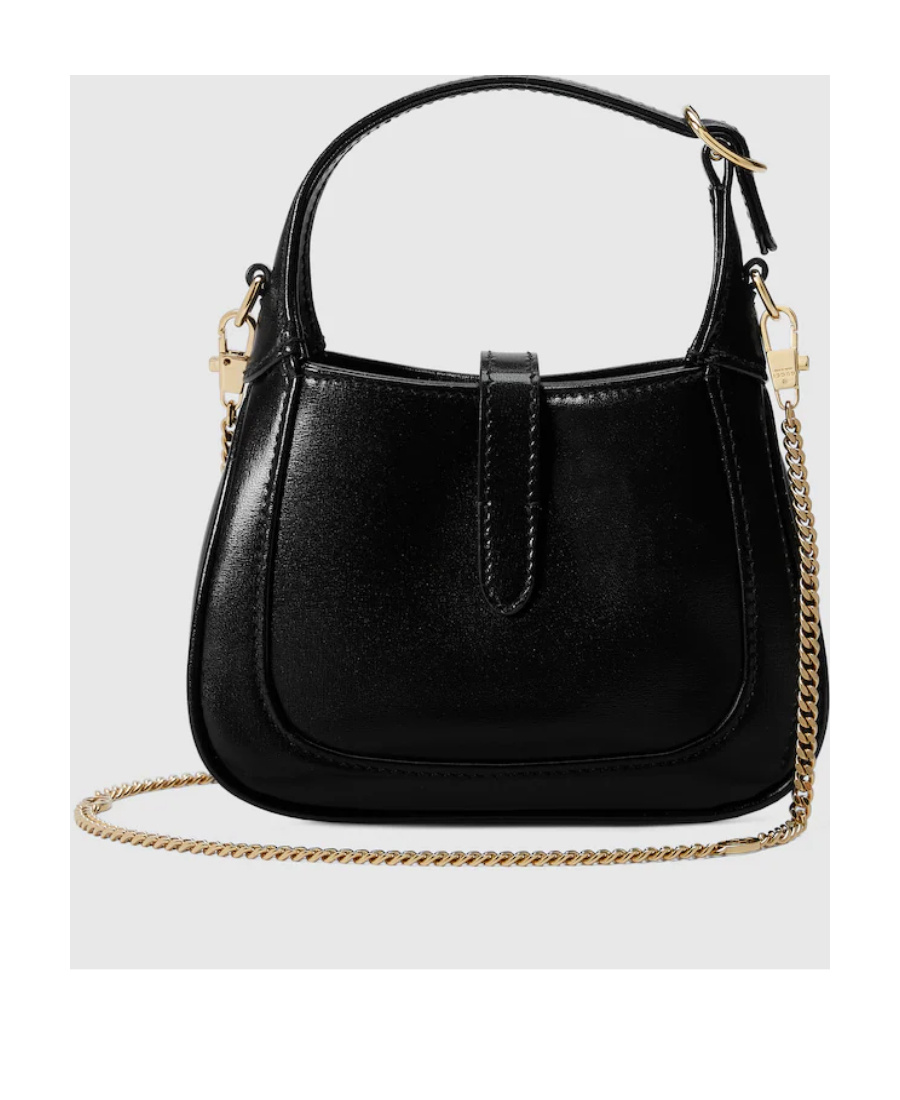 Gucci Jackie 1961 Chain Mini Bag In Black
