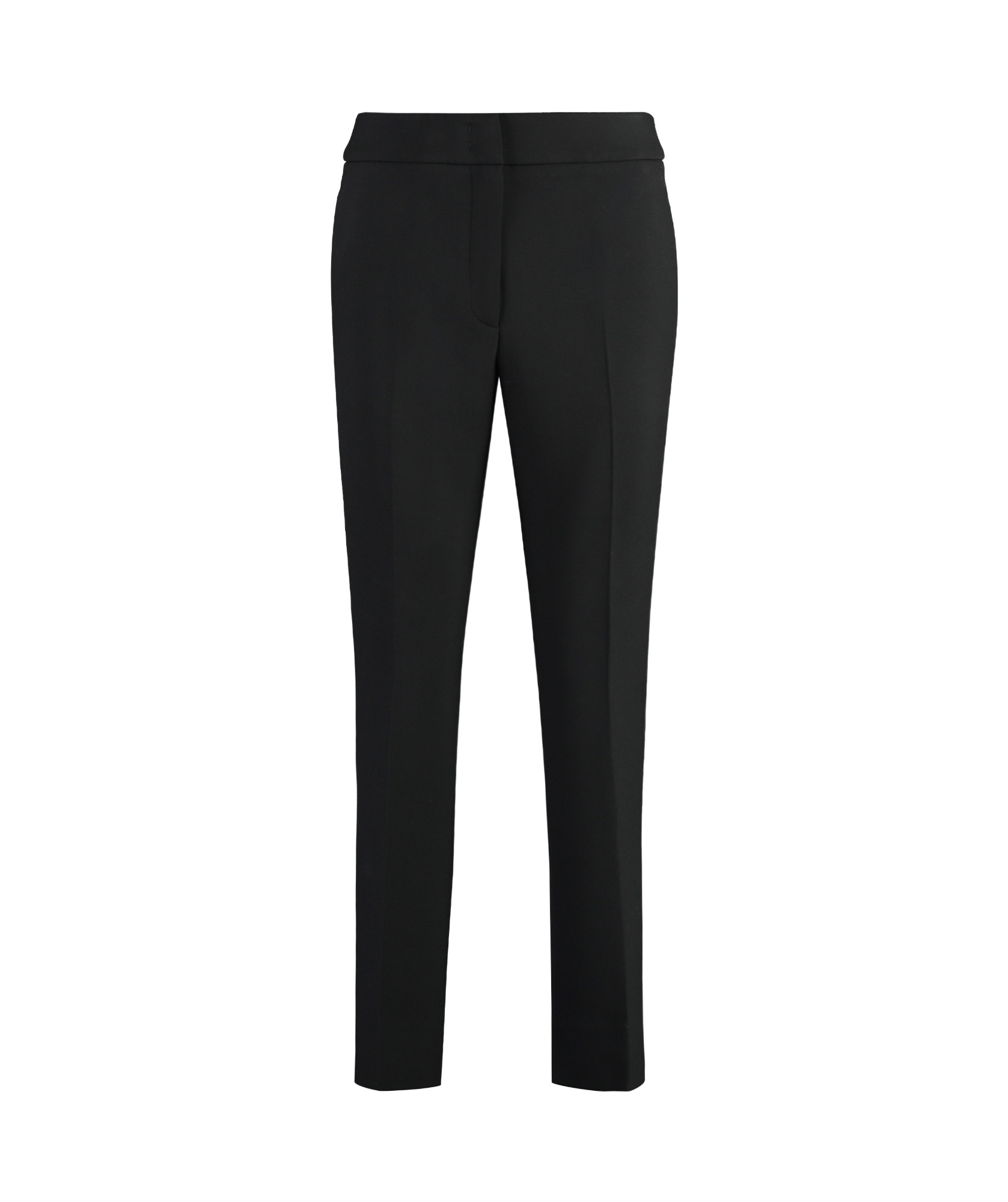 Peserico Women's Viscose Blend Trousers In Black