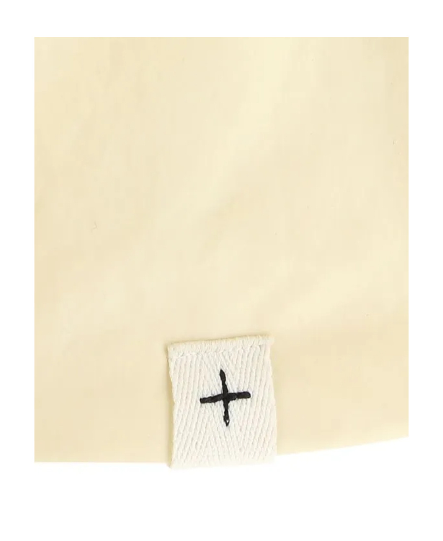 Jil Sander Recycled Polyester Cropped Down Jacket In Nude