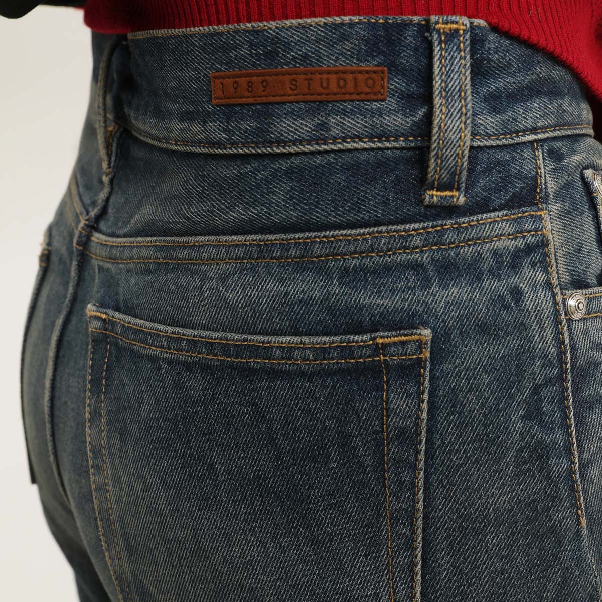 1989 Studio Old Setter Bootcut Jeans In Blue