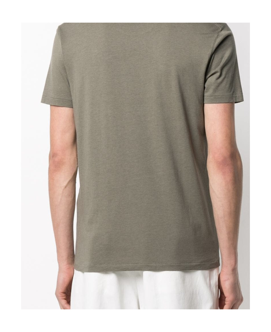 Tom Ford Round Neck T-shirt In Gray
