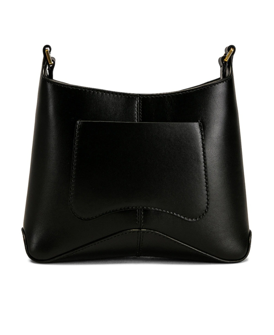 Balenciaga Xx Small Leather Flap Bag In Black