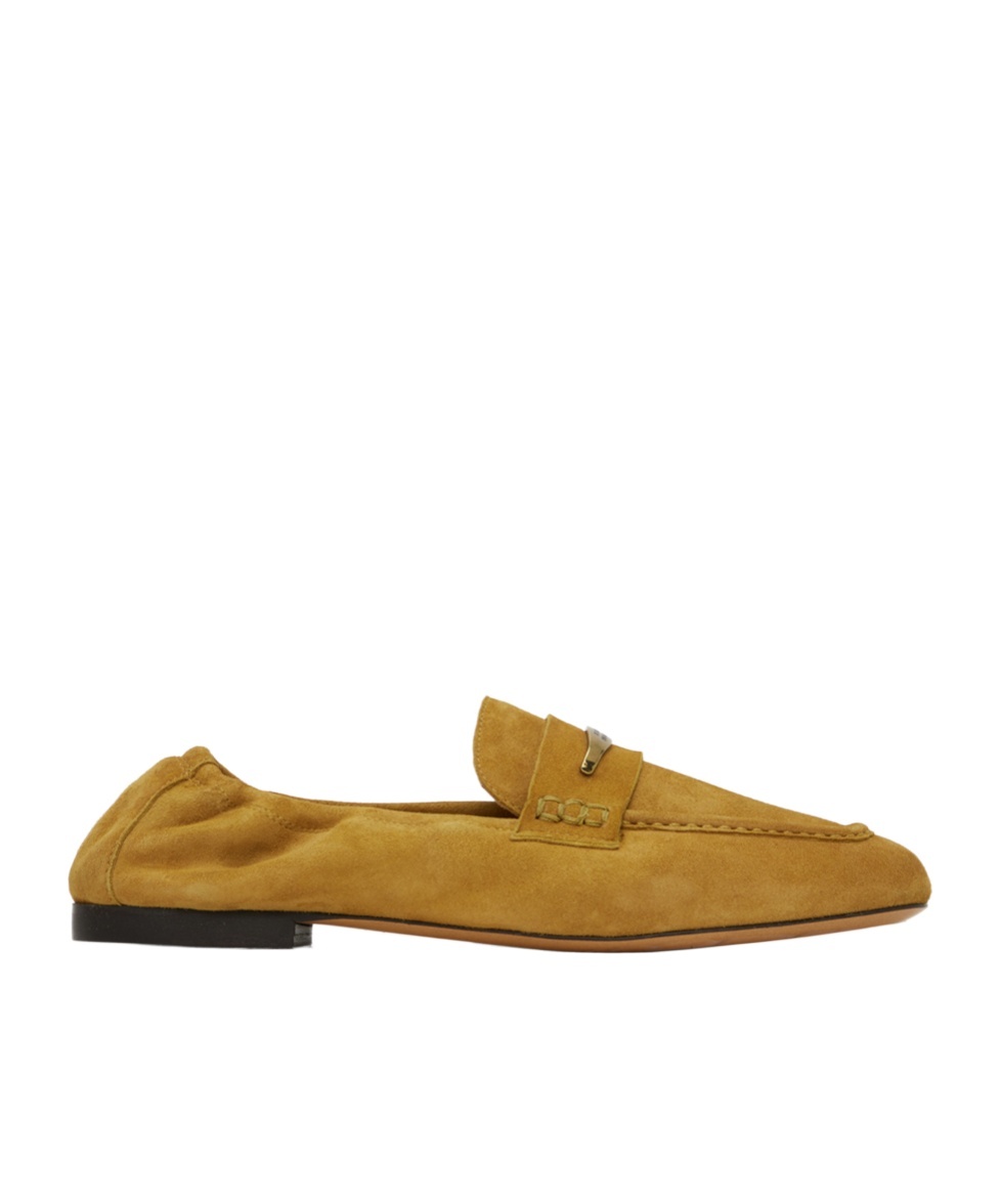 Isabel Marant Iseri Suede Loafers In Brown