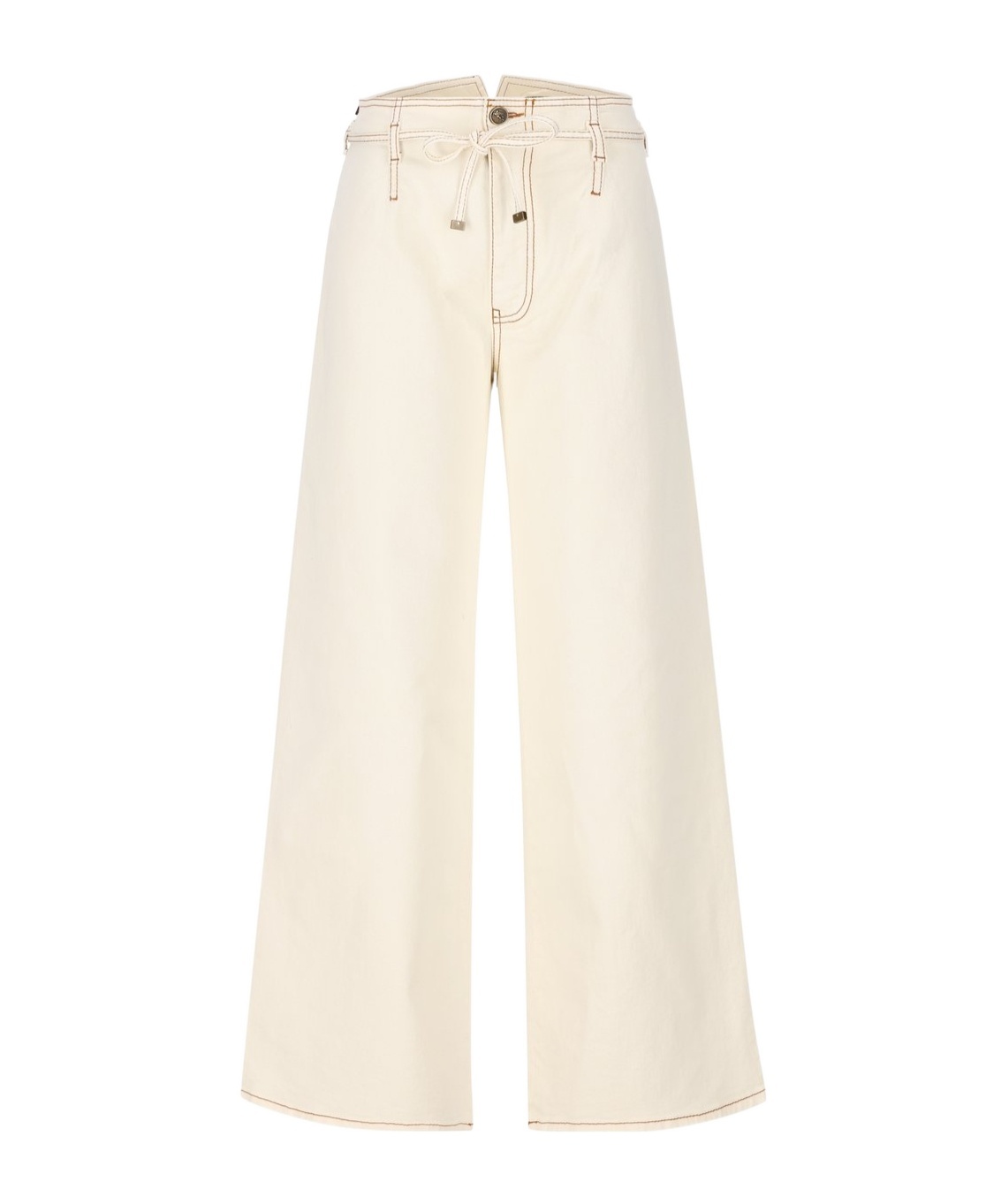 Etro Wide-leg Denim Jeans With High Waist In White
