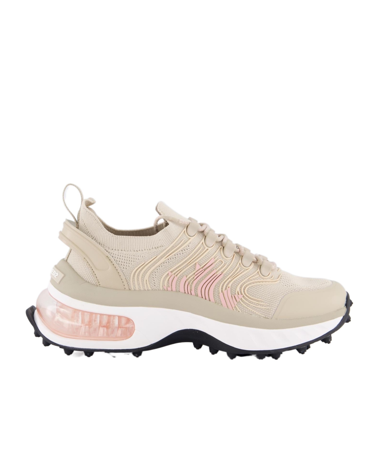 Dsquared2 Lace Up Sneakers In Brown