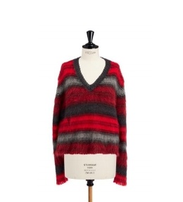 Dior Long-sleeved Sweater In Multicolor