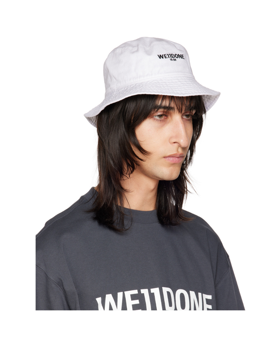 We11 Done Logo Fisherman's Hat In Black