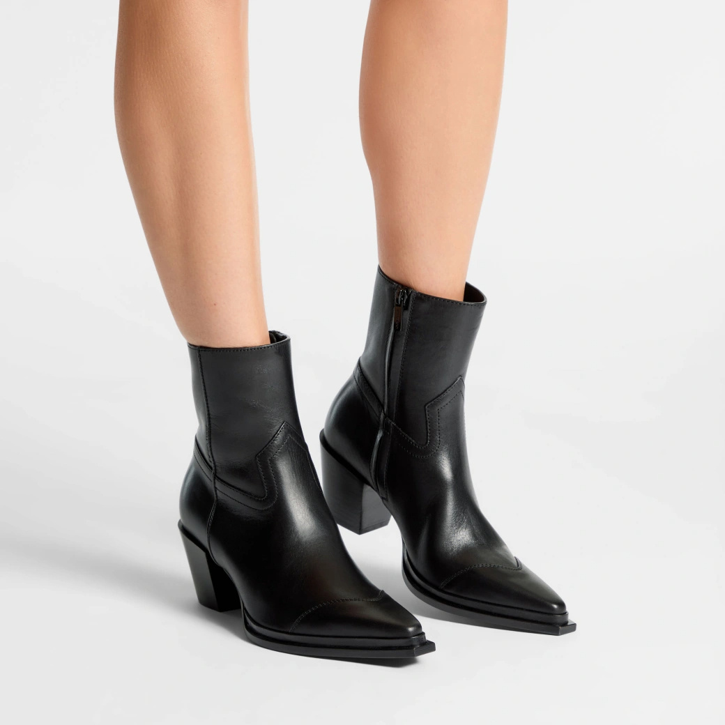 Jimmy Choo Cece 60 Leather Ankle Boots In Black