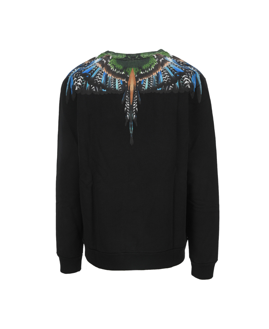 MARCELO BURLON COUNTY OF MILAN LOGO PRINTED SWEATER