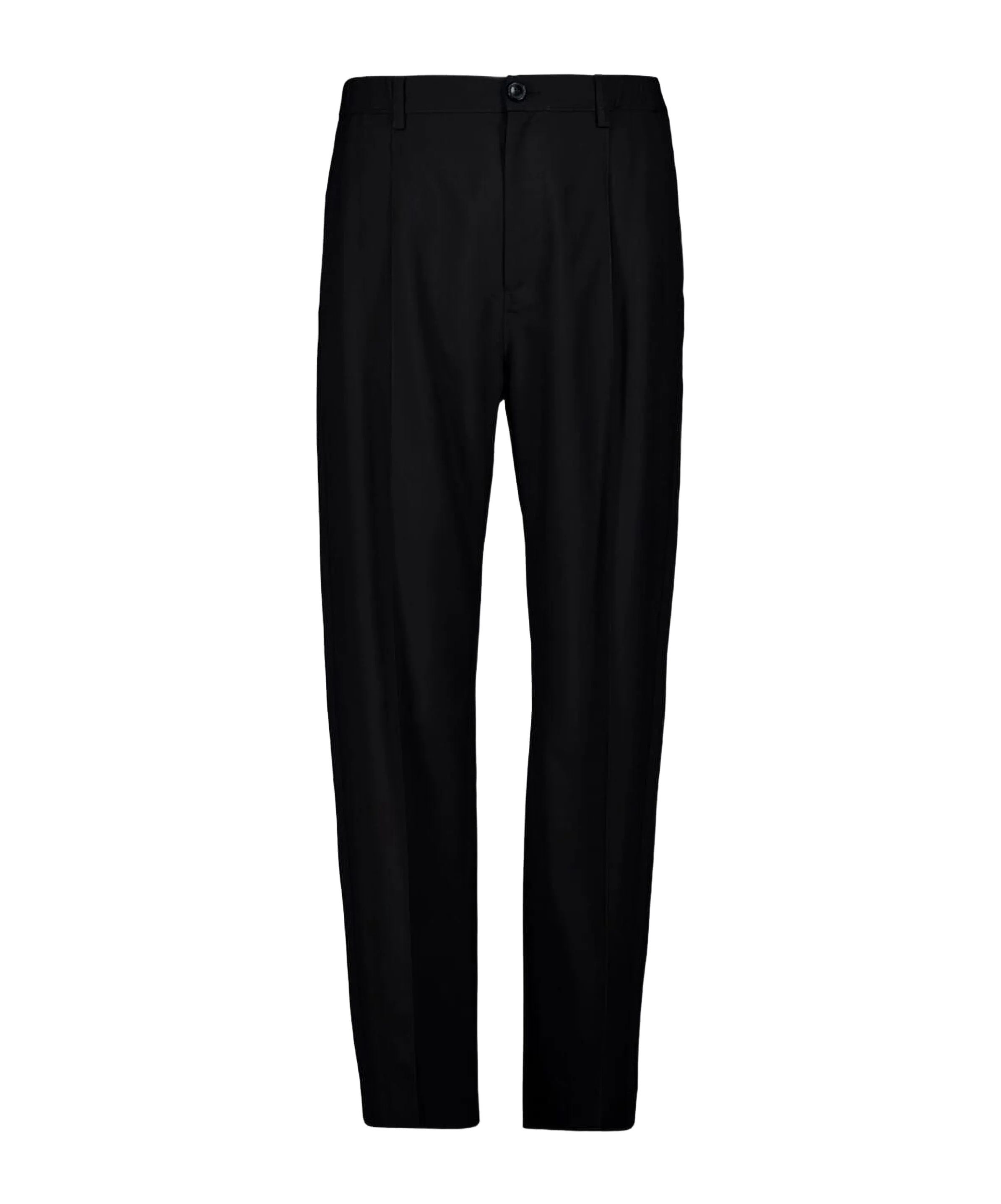 Marni Belt Loop Casual Pants In Black