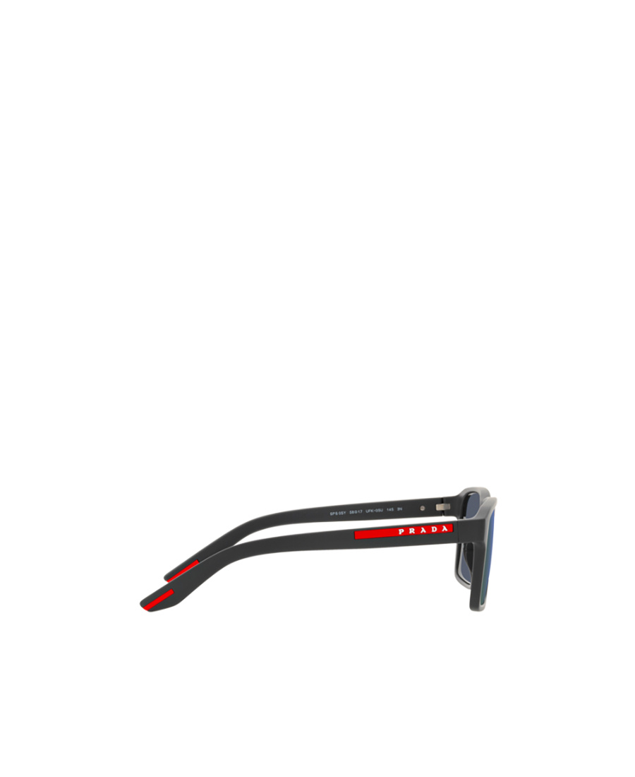 Prada Rectangle-frame Sunglasses In Blue