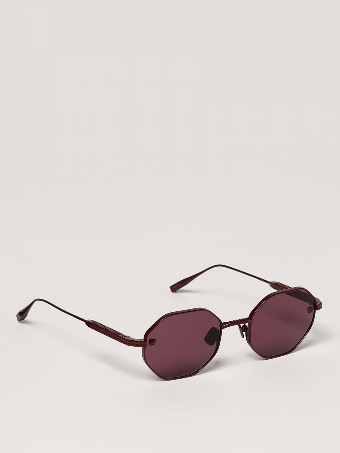 Valentino Full Frame Sunglasses In Red
