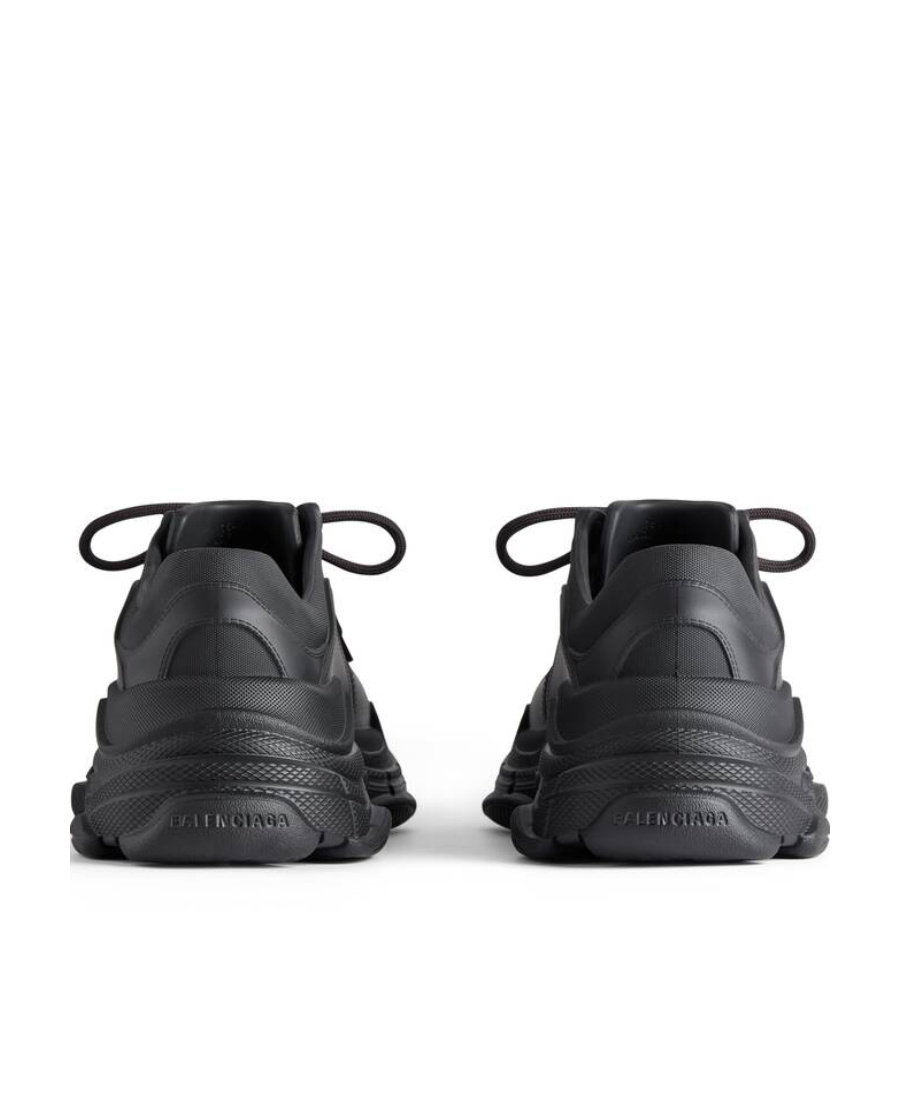 Balenciaga Women's Triple S Mold Trainers In Black In Black
