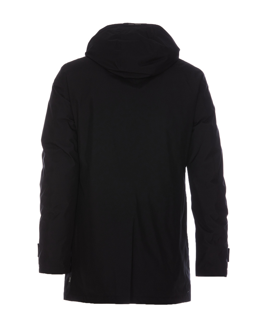 Herno Gore Padded Coat In Black