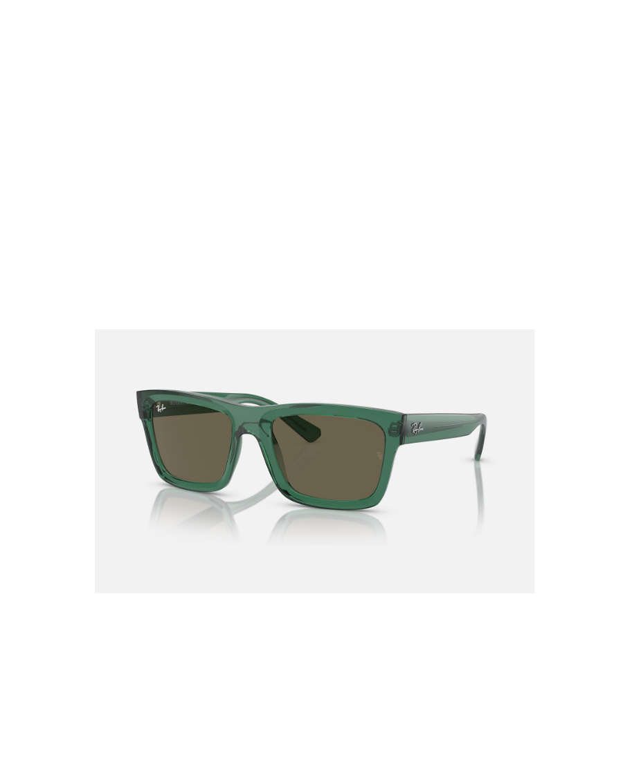 Ray Ban Ray-ban Warren Rectangular Frame Sunglasses In Green