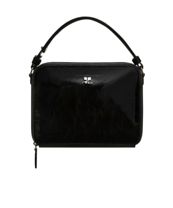 Courrèges Handbag In Black