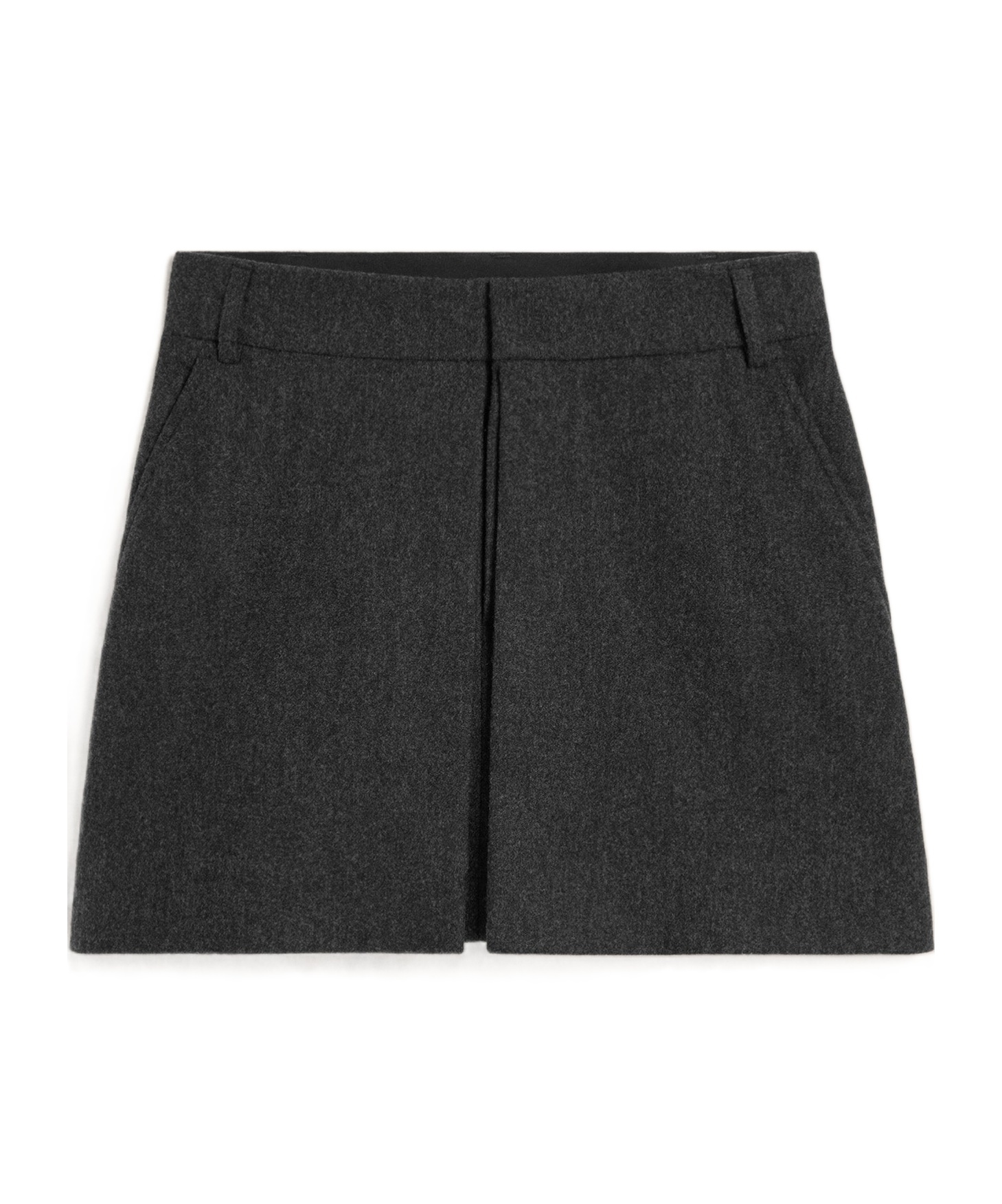Ami Alexandre Mattiussi Stitched Miniskirt In Black
