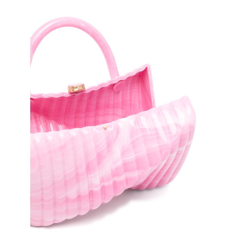 Shop Cult Gaia Cassidie Clap-fastened Clutch Bag In Pink