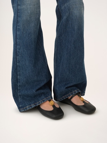 Chloé Leonore Ballet Flats In Black