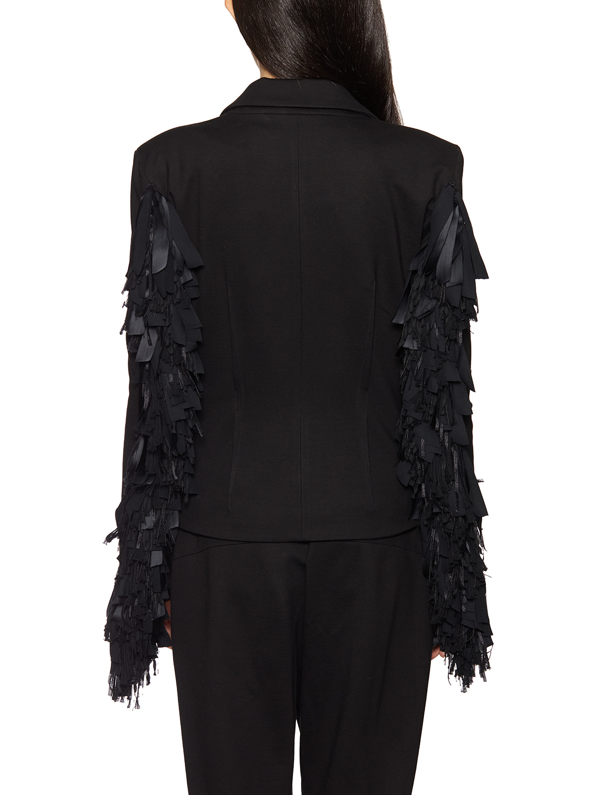 Nostra Santissima Tassel Suit Jacket In Black