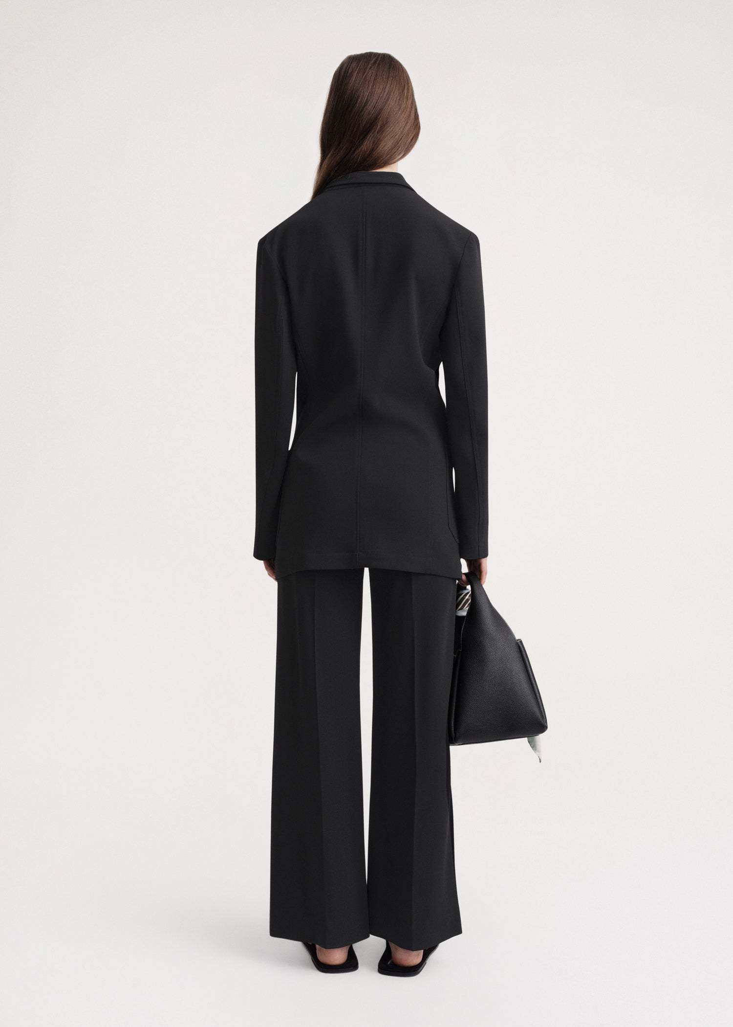 Totême Single-breasted Blazer In Black