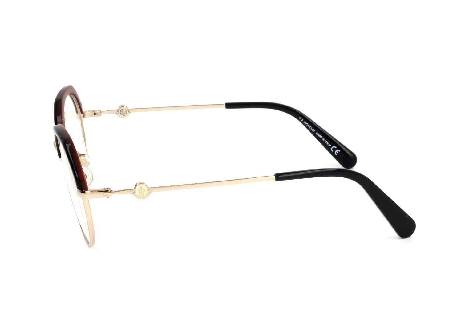 MONCLER ROUND FRAME GLASSES 