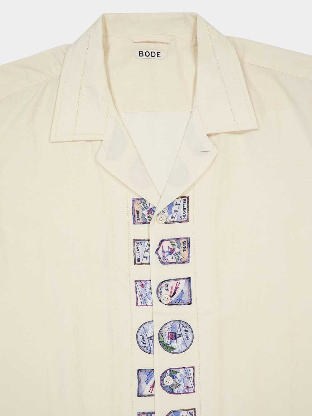 Bode Ski Season Shirt In White