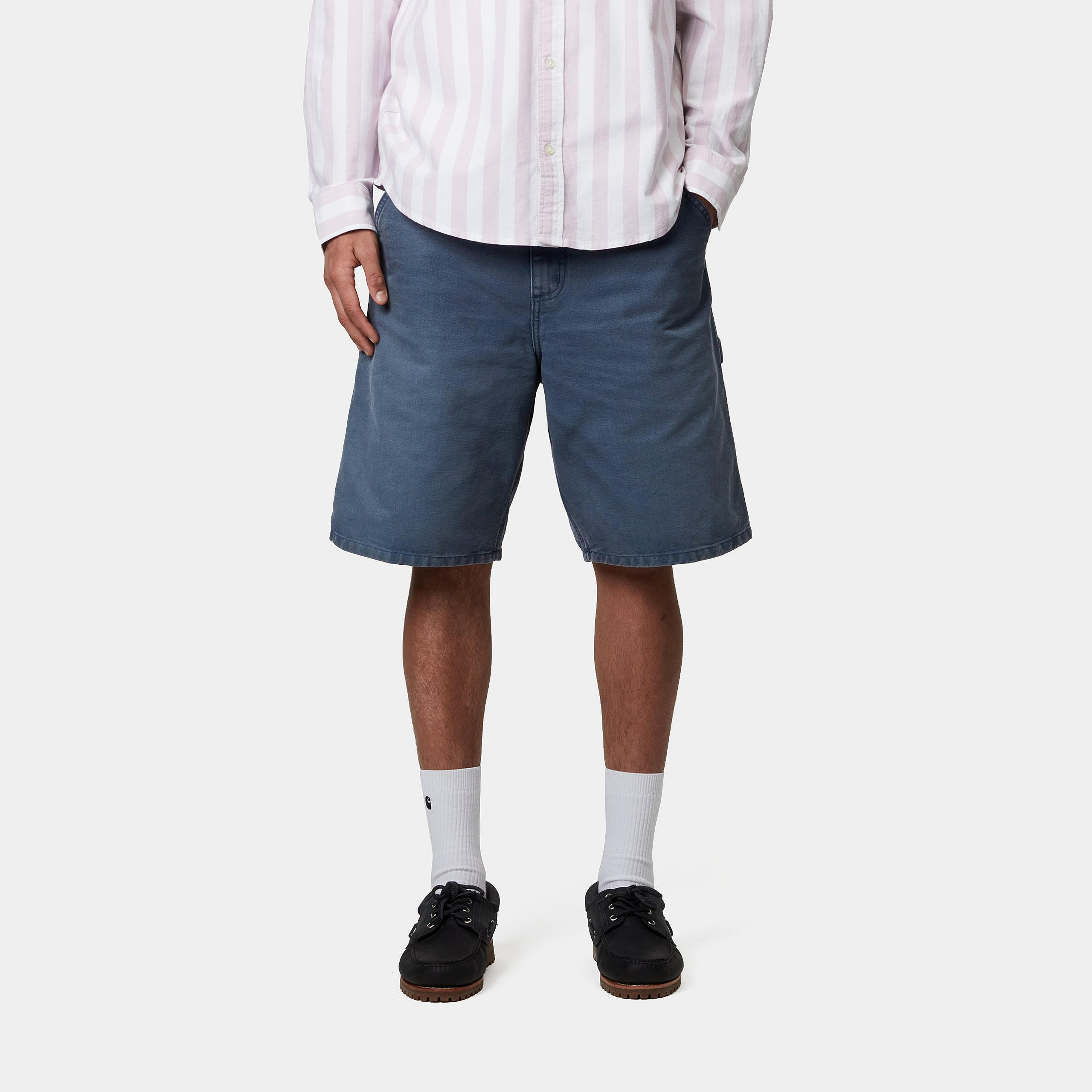 Carhartt Belt-loop Shorts In Blue