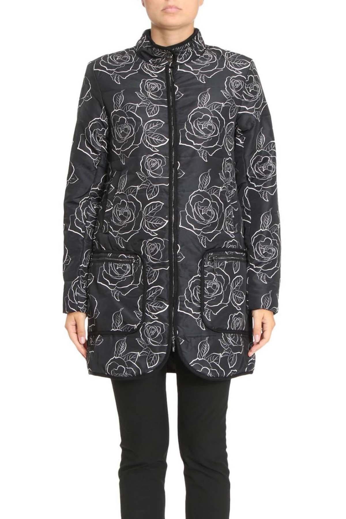 ARMANI JEANS LONG COTTON-PADDED SUIT WITH A HAT