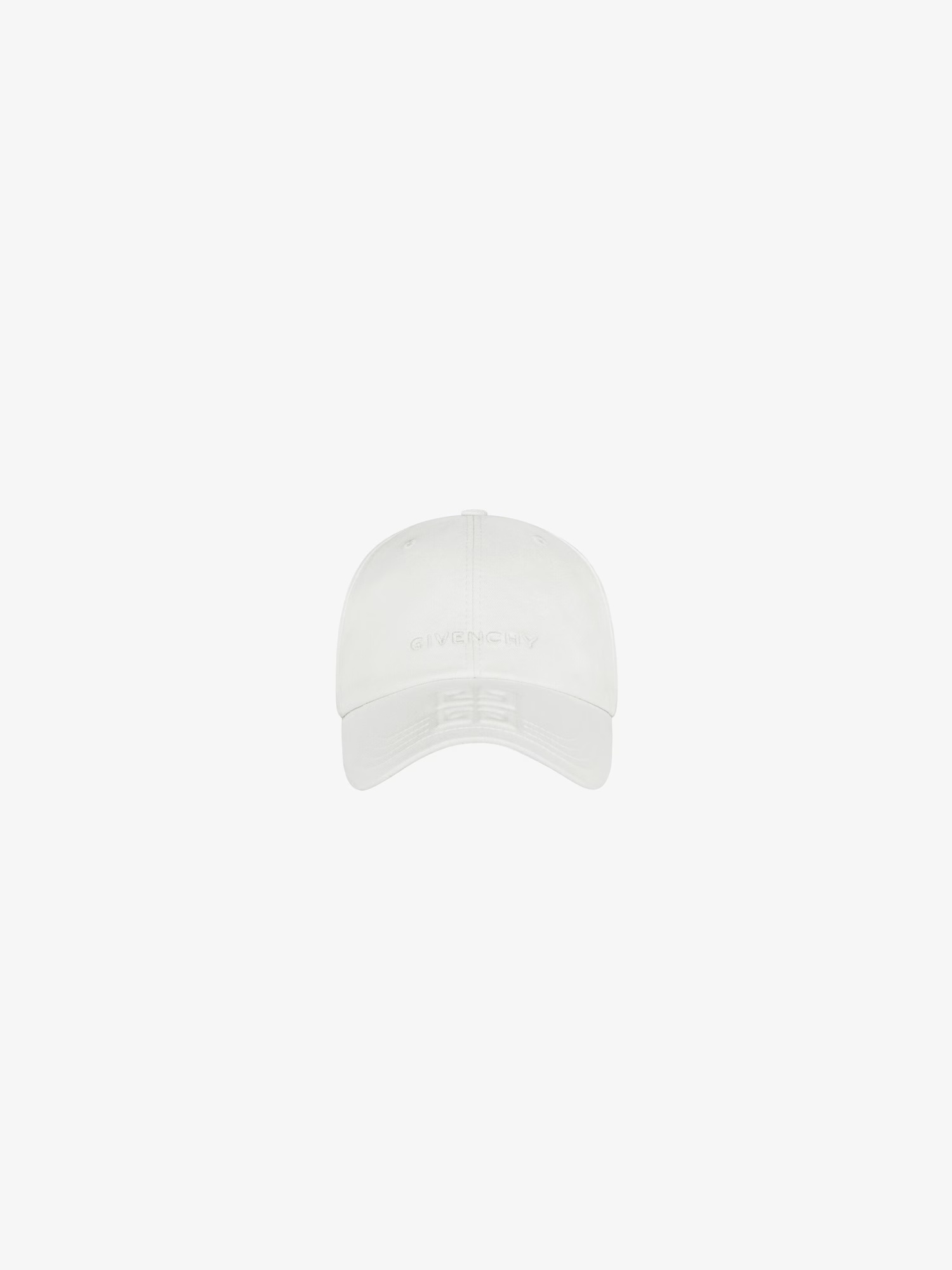 Givenchy 4g Embroidered Cap In Canvas