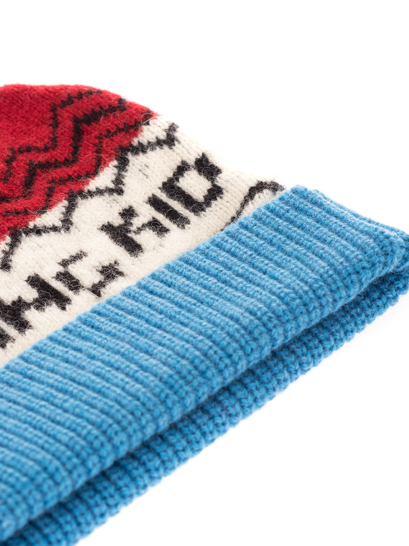 Celine Printed Knitted Hat