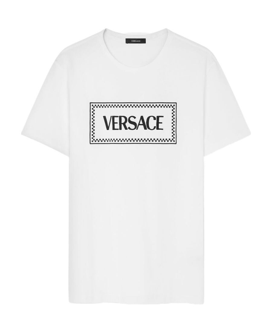 Versace Logo T-shirt In White